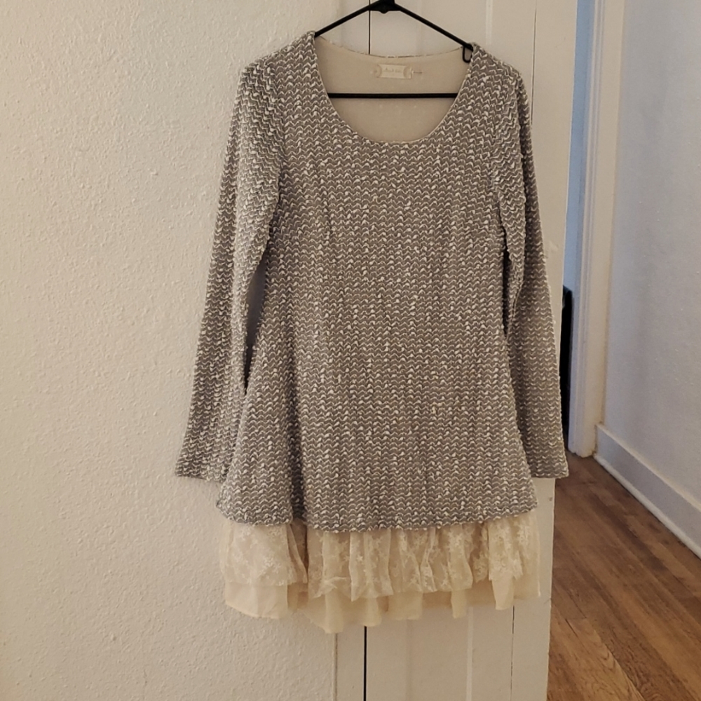 Altar'd State Long Sleeve Dress